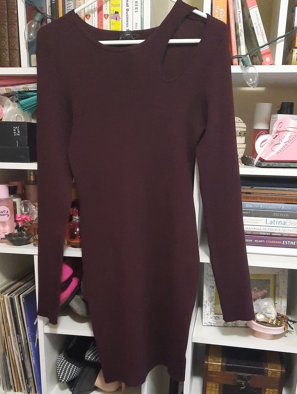 NWT Ribbed Bodycon Sweater Dress